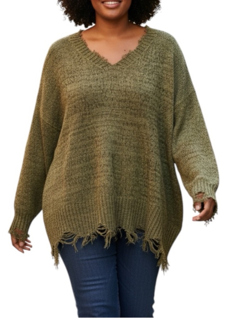 **NWT** Umgee Distressed Sweater
